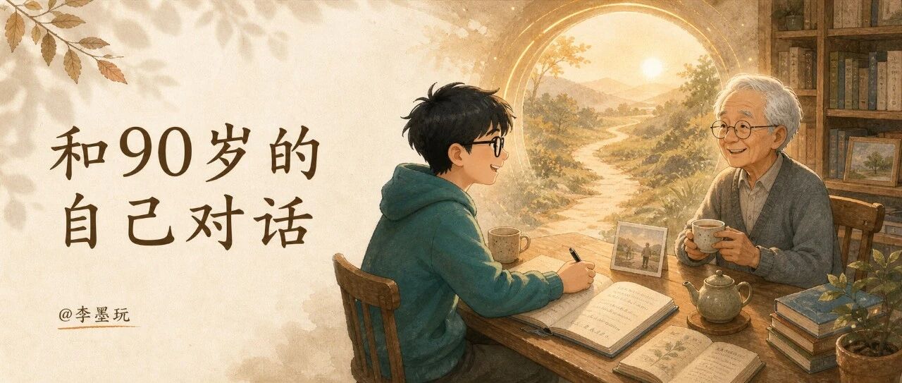 假如和90岁的自己对话，我会说什么