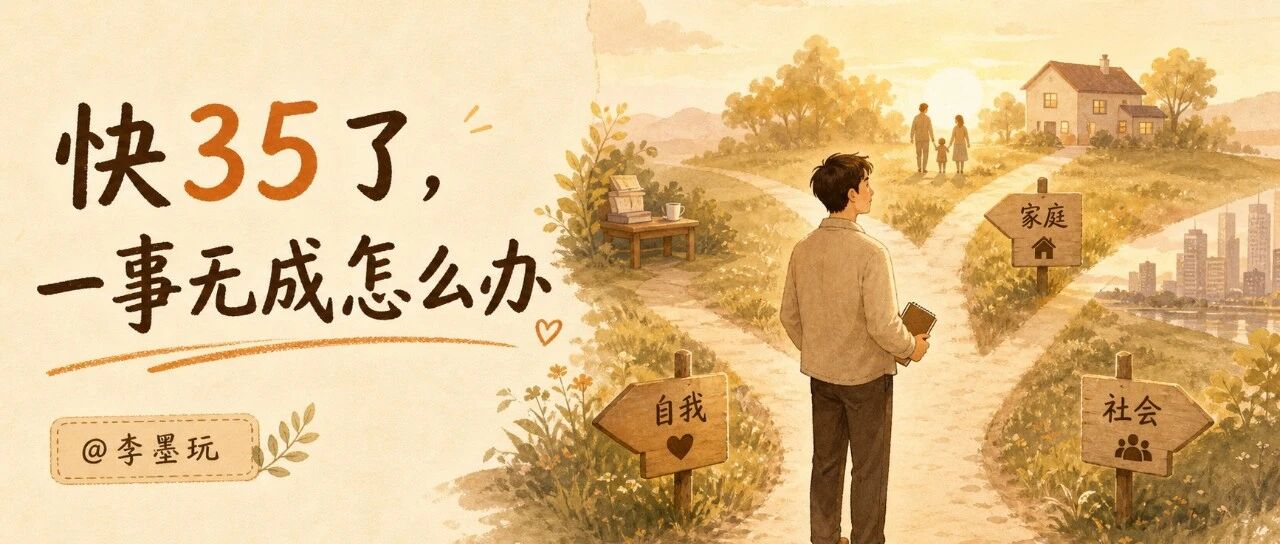 快35了，感觉一事无成怎么办