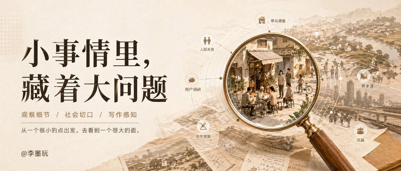 小事情里，藏着大问题