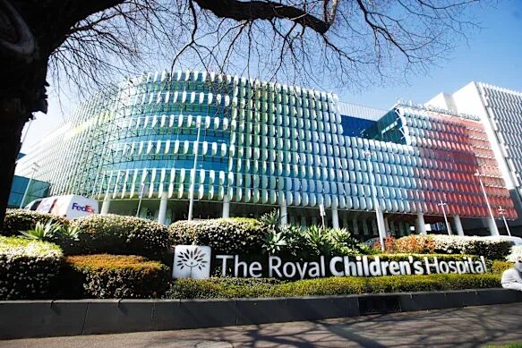 The Royal Children’s Hospital in Parkville.
