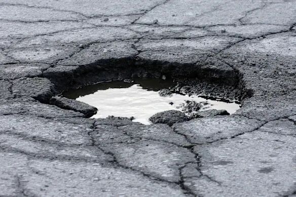 Potholes have become a flashpoint in the leadup to the Victorian state election on November 28.
