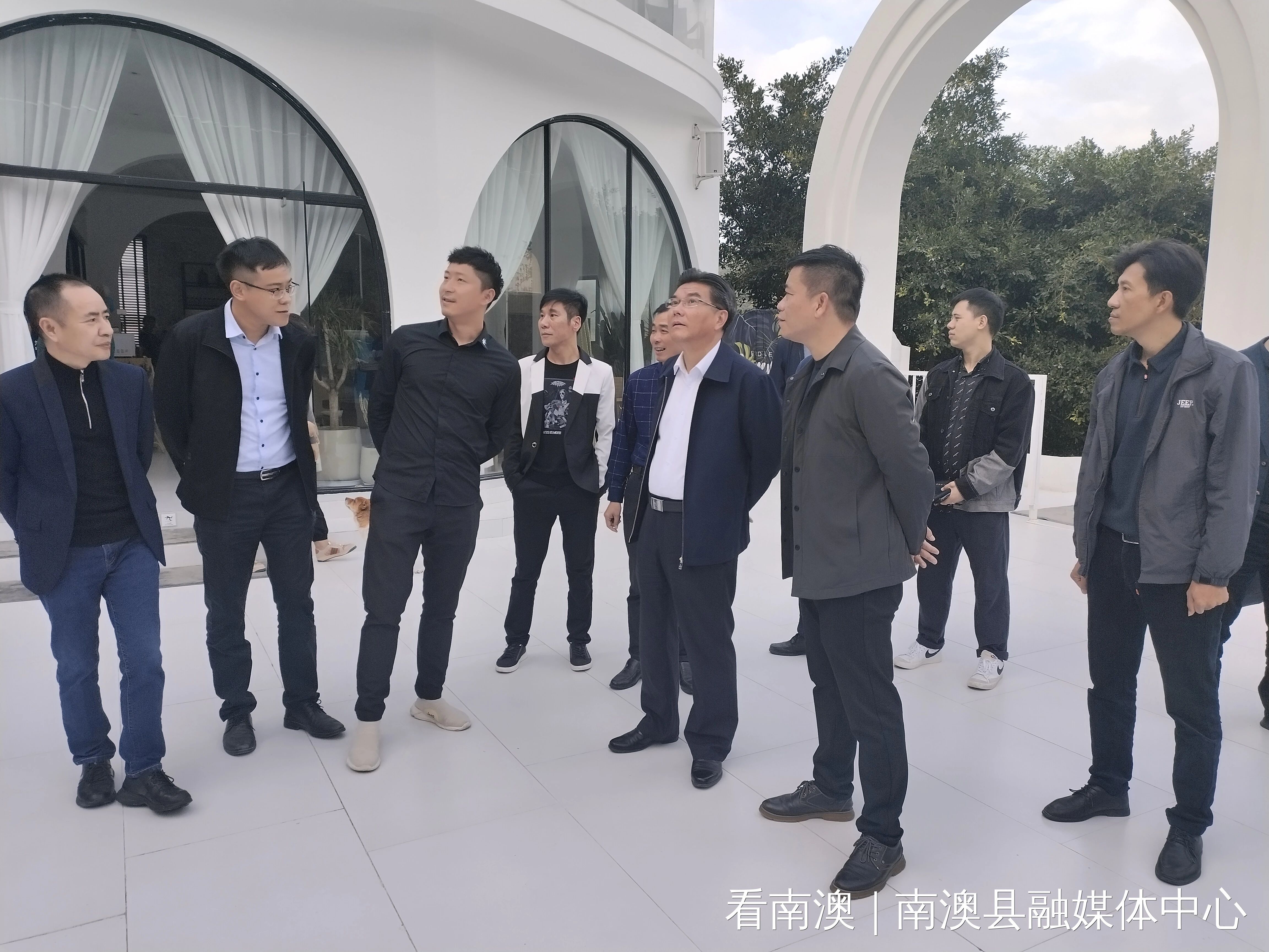 南澳县政府主要领导带队赴青澳管委调研乡村振兴工作