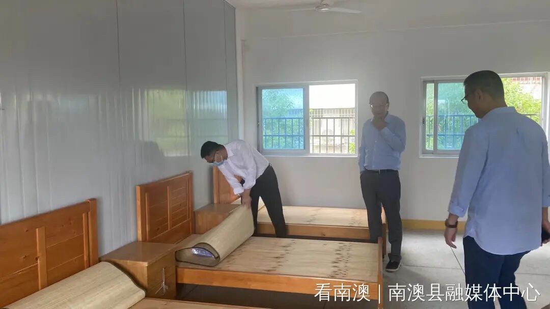 南澳县委书记张林带队督导防御强降雨工作