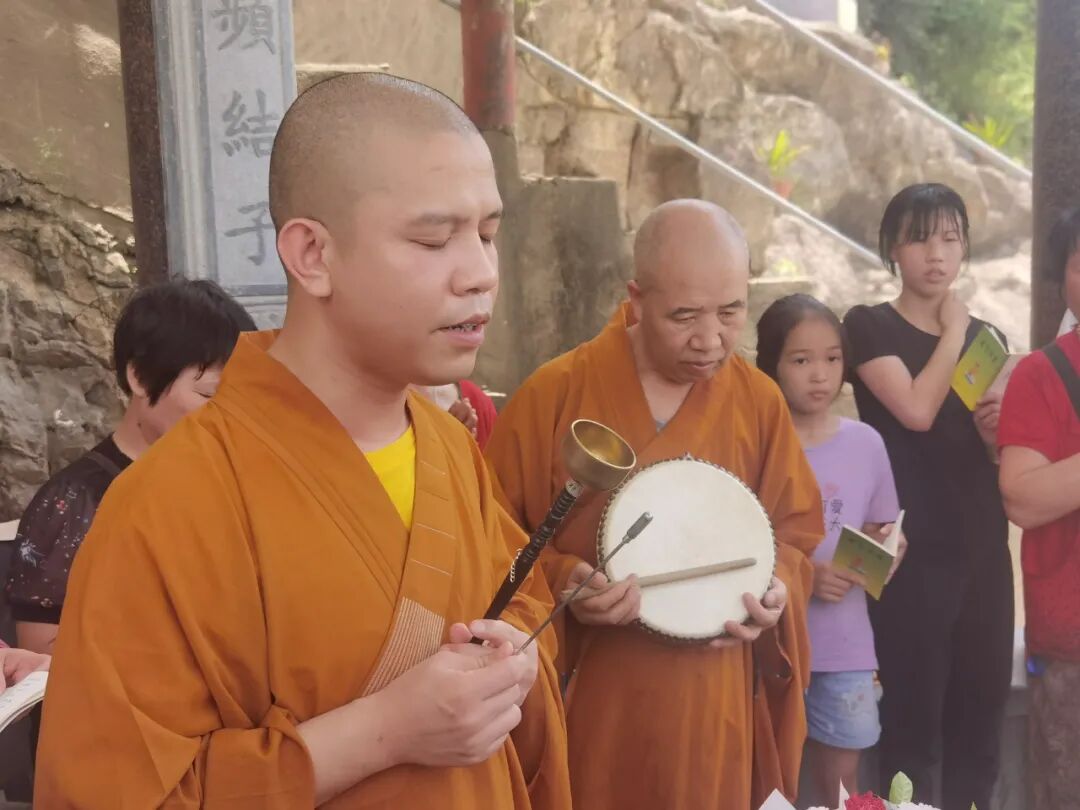 金钟阁禅寺恭迎韦陀菩萨圣诞——迎请韦陀菩萨圣相