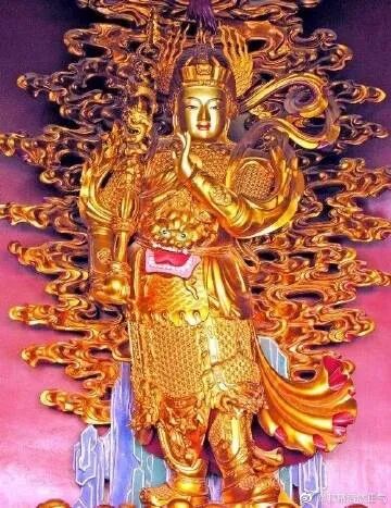 金钟阁禅寺恭迎韦陀菩萨圣诞——迎请韦陀菩萨圣相