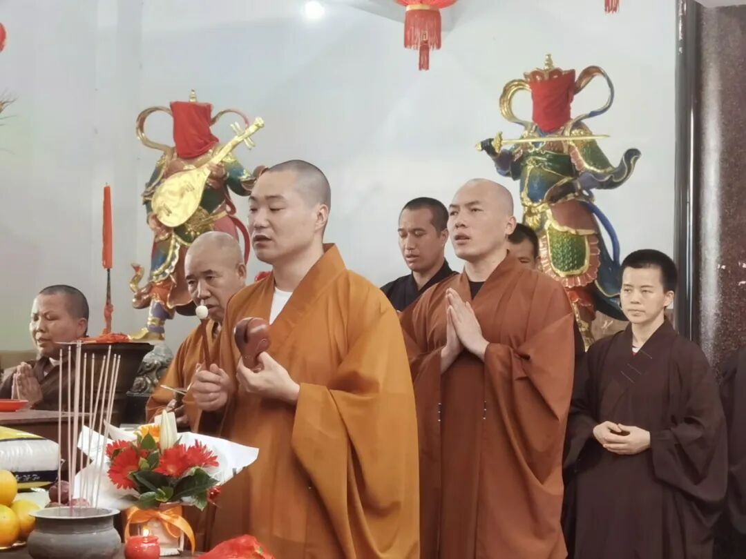 金钟阁禅寺护国息灾七七四十九日冥阳两利地藏法会——第一个七功德圆满焰口大施食回向