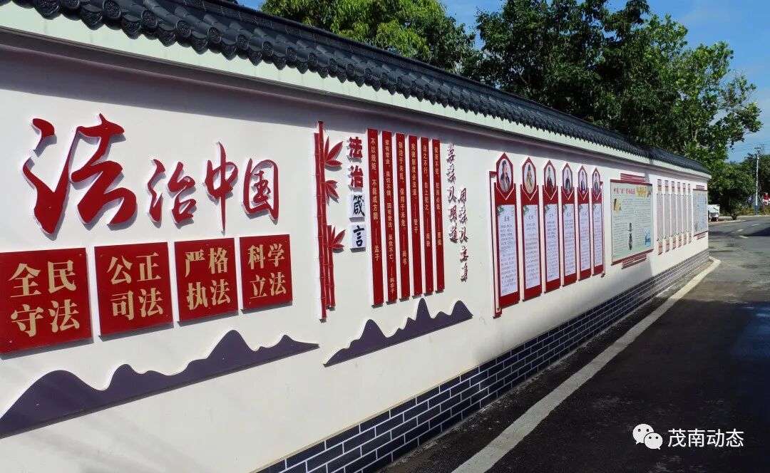 成效显著,普法依法治理工作有成效,有亮点,营造了法治乡村建设环境