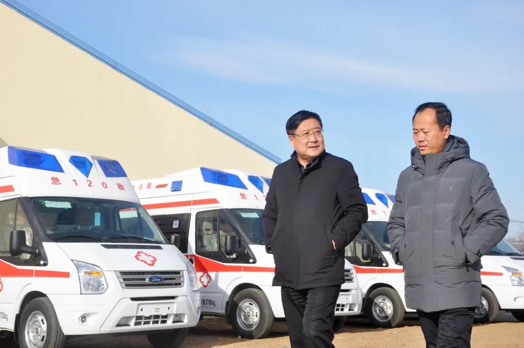 秦皇岛市应急管理局局长王家喜调研检查防疫物资储备工作