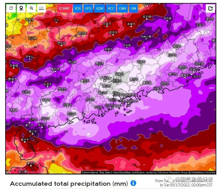 广东海南暴雨具有一定极端性