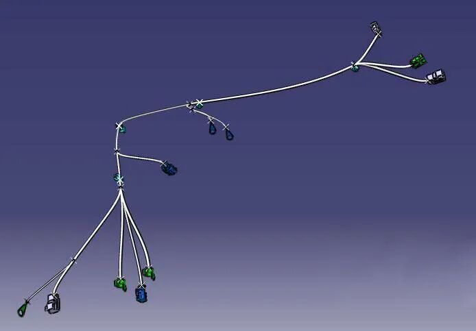【线束】基于CATIA的后处理系统三维布线技术应用研究的图14