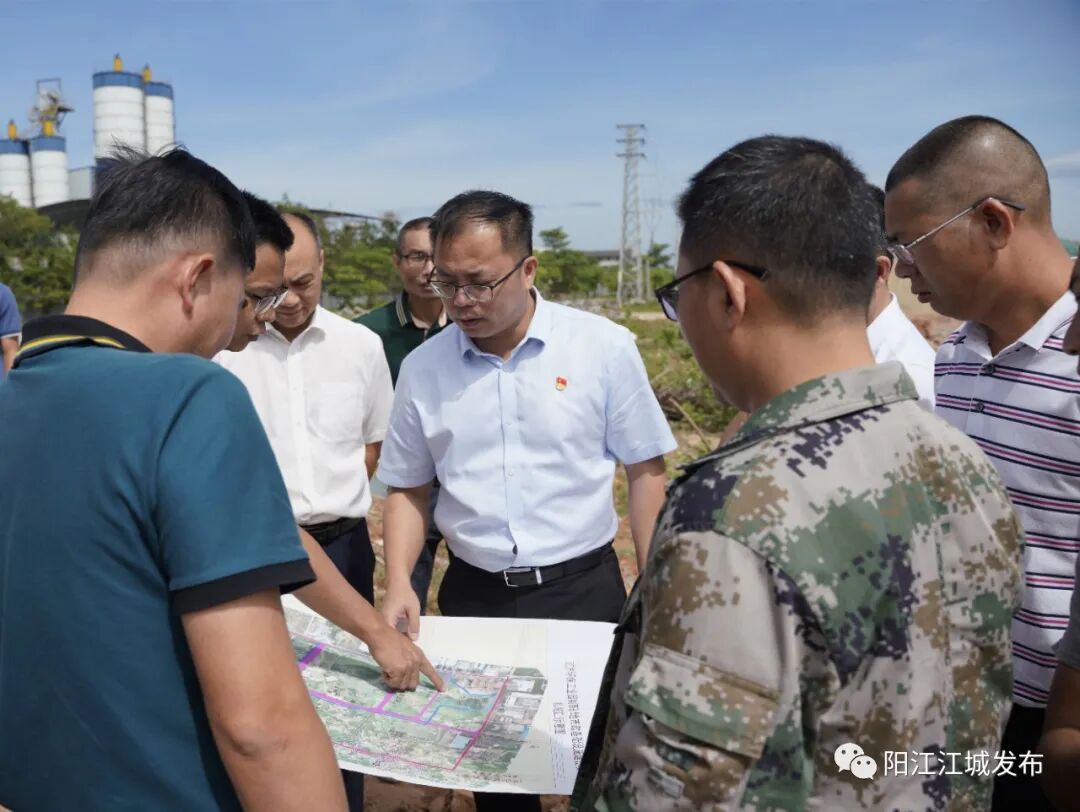 确保重点项目有力有效推进梁小昌督导重点项目建设工作