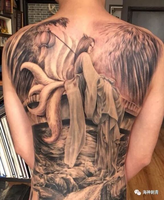 祸国殃民九尾狐纹身 海神刺青 微信公众号文章阅读 Wemp