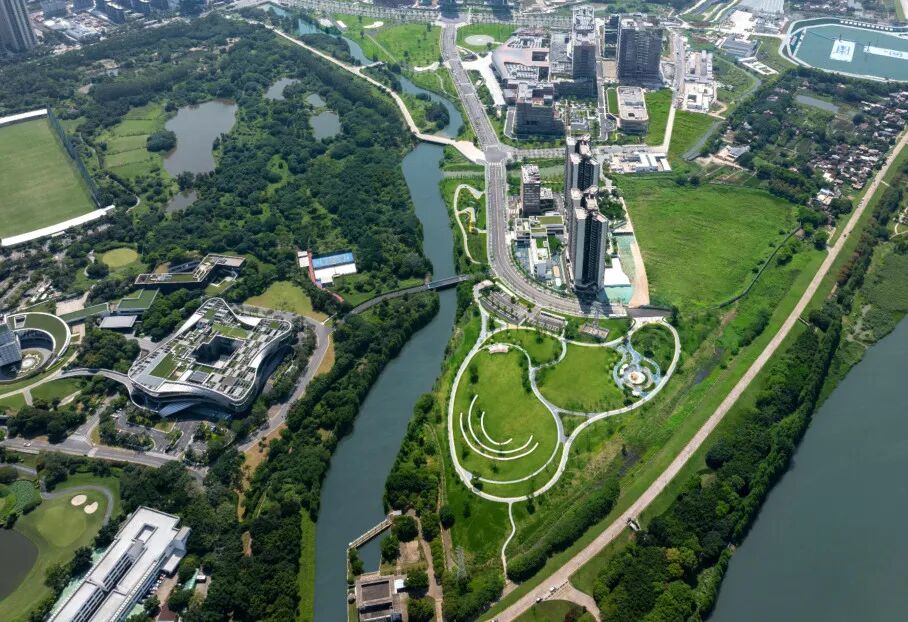 睿住天元设计｜栖居自然，构建大生态共同体/和祐医院周边公园_景观中国