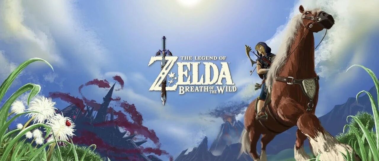 《旷野之息》大神不但游戏强无敌，而且还是绘画大佬!