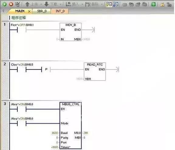 两台西门子S7-200 SMART PLC如何通过Modbus RTU协议进行通讯？的图1