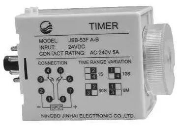交流时间继电器怎么看图接线的图1
