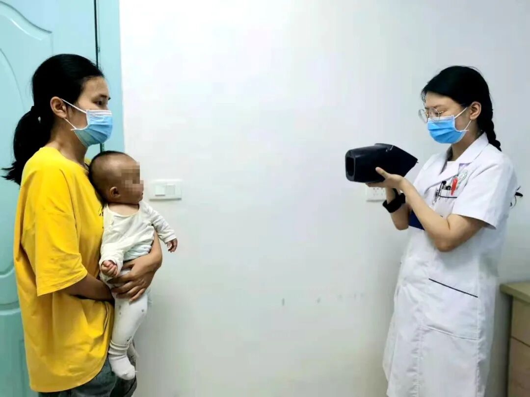 电子视力检测仪怎么看【好消息】正安县妇幼保健院视力筛查仪助力儿童视力检查_https://www.jmylbn.com_新闻资讯_第9张