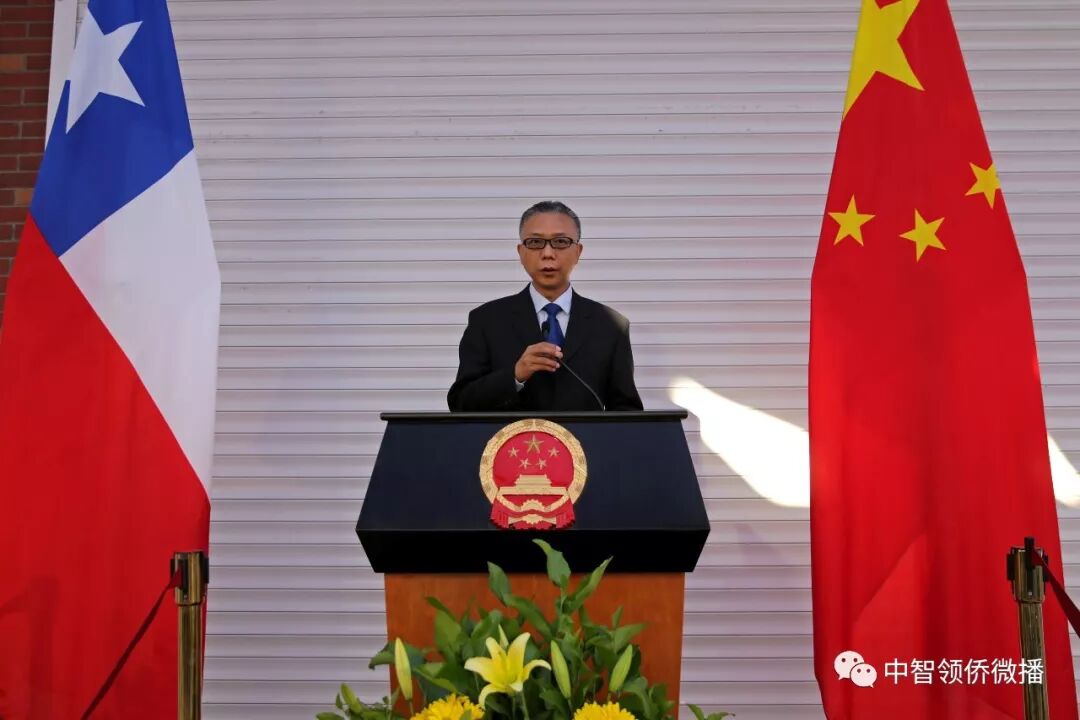 驻智利大使徐步举行到任招待会