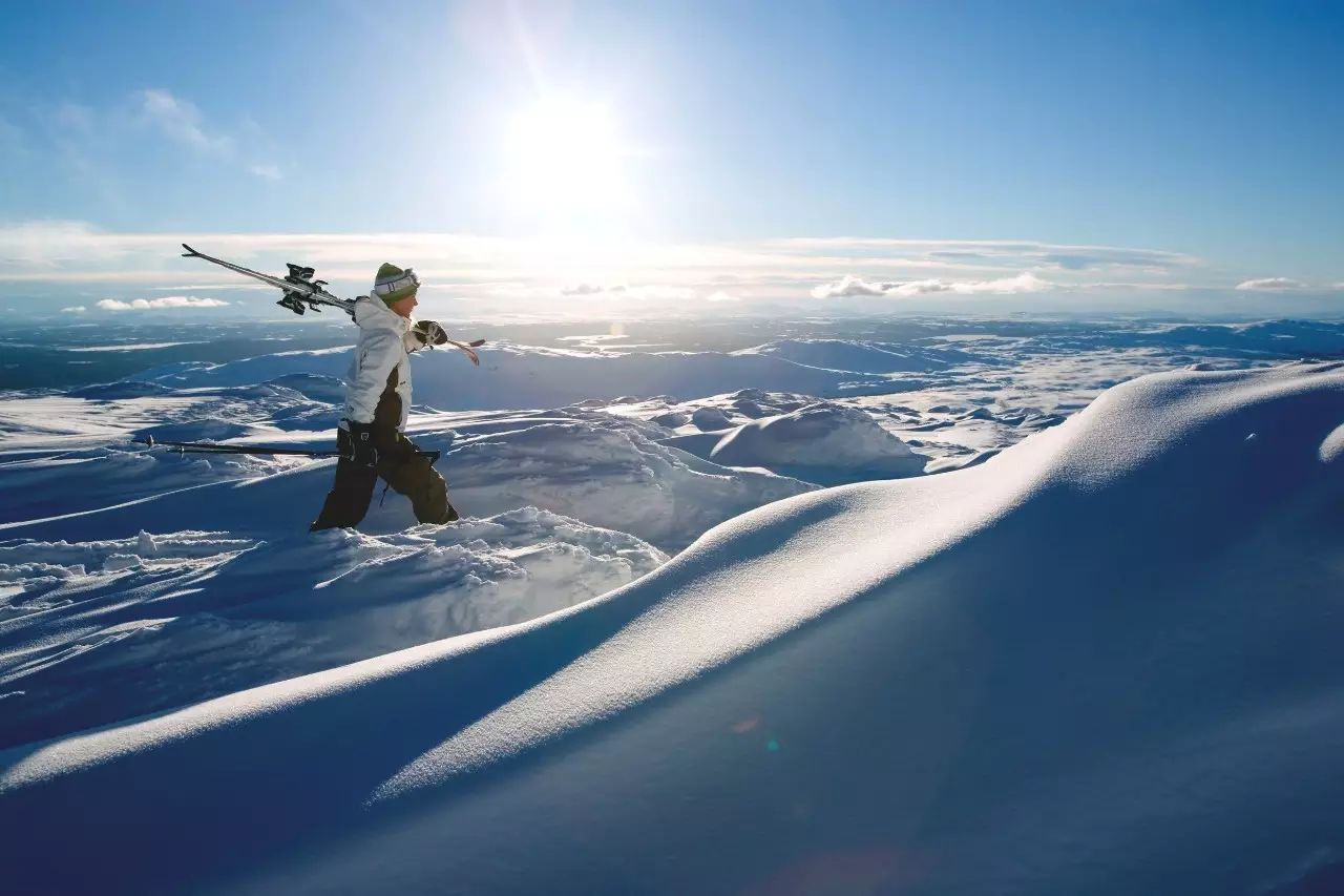 瑞典滑雪胜地图片