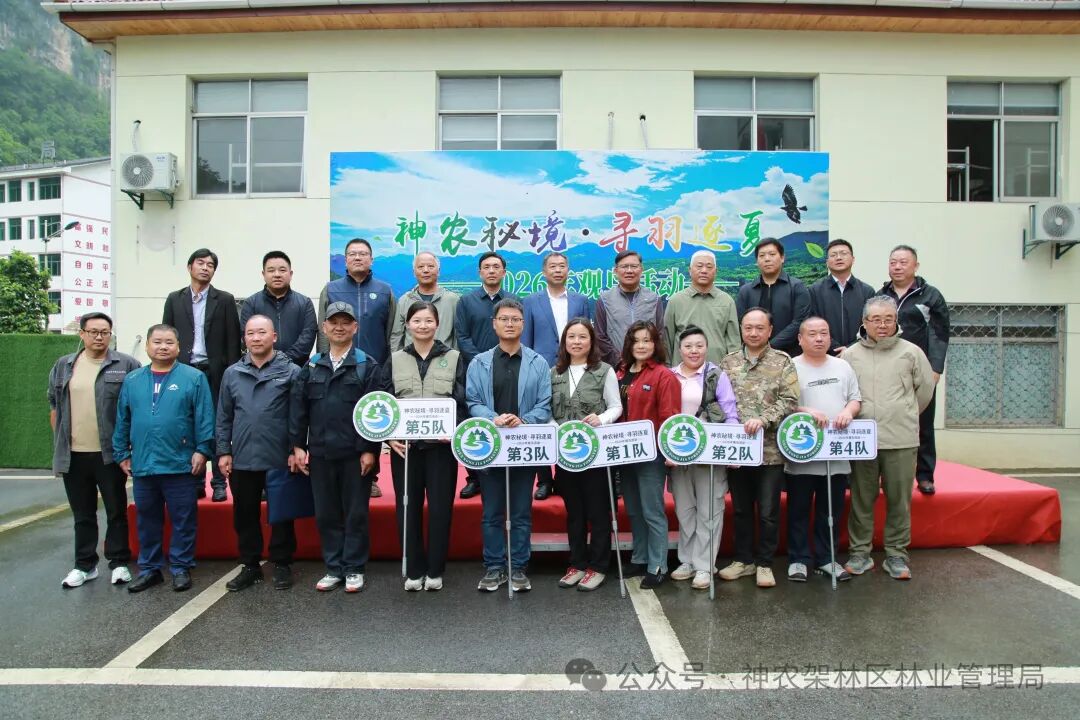 2026年观鸟活动在神农架新华林场正式启动
