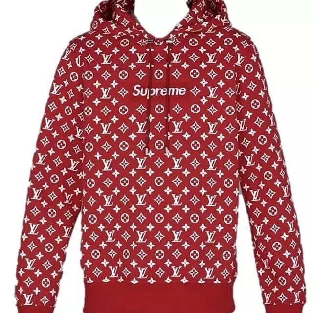 sup x lv hoodie