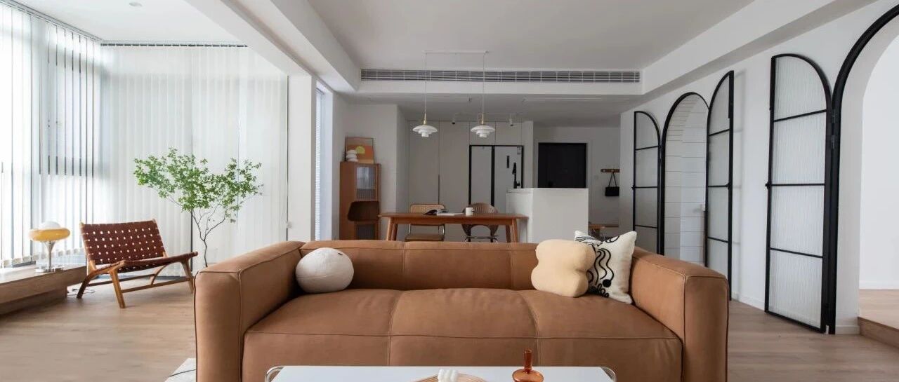 123㎡白巧克力般柔软的家，经典设计永不过时！