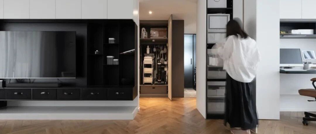 她装完自己家，成功跨界变收纳师：97㎡极简宅入住两年一点不乱！（内有超多干货~）