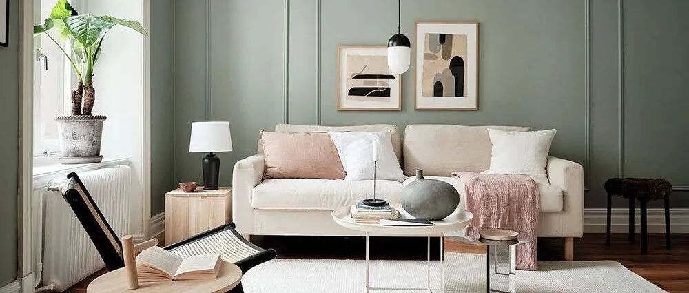 64㎡莫兰迪色小公寓，优雅又清新，一个人住太棒了！