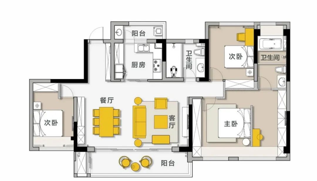 150㎡舒適現代風，打造集書房、觀影、遊戲於一體的時髦空間 家居 第6張