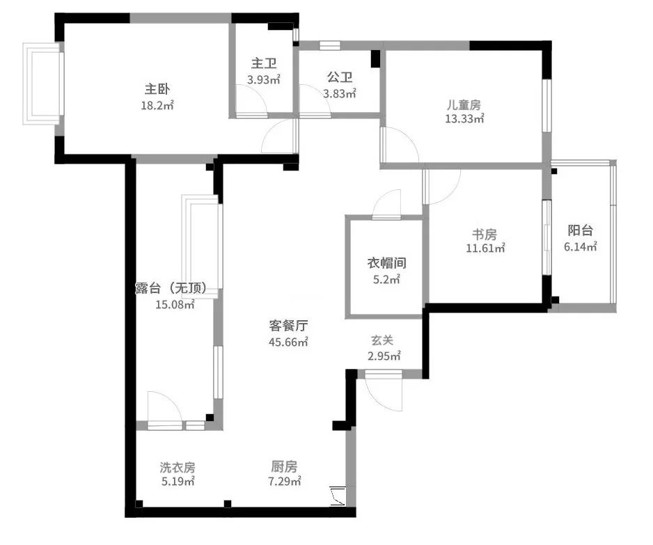 125㎡三室一廳，處女座+收納控的家，整整齊齊，看完引起極大舒適！(可能是年度最詳細的分享) 家居 第2張