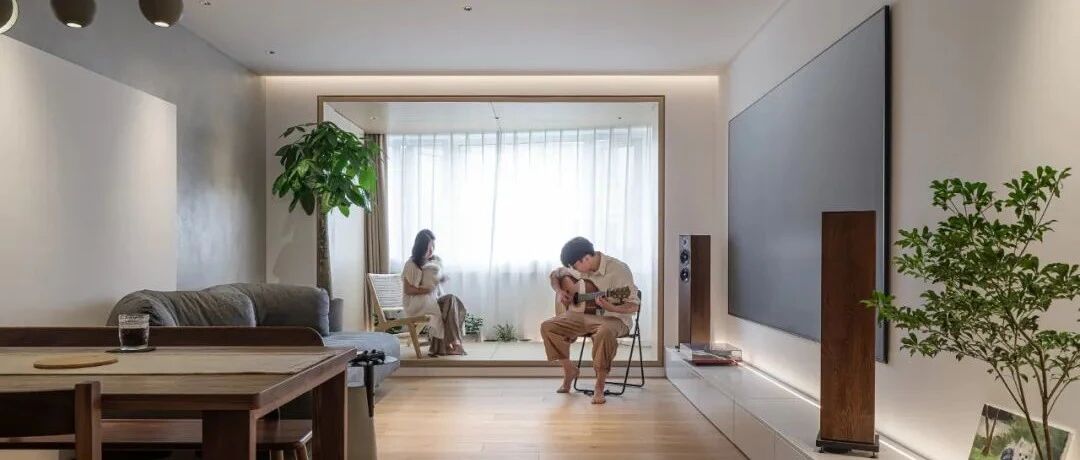 年轻夫妻买下142㎡，吧台、西厨区、衣帽间...包容度和功能性并存！