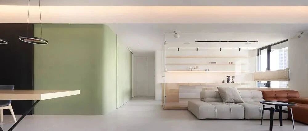 132㎡医生之家，弧形电视墙、中岛、透明书房...科学与风水结合！