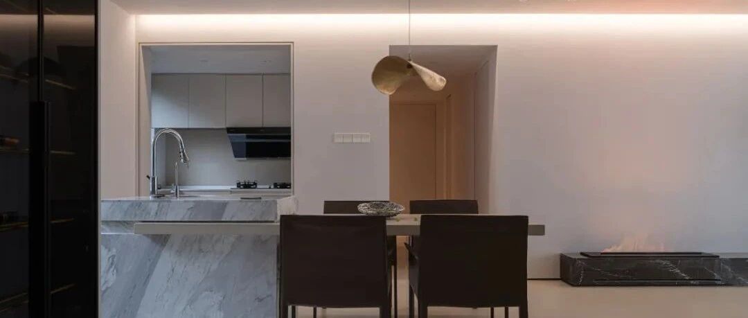 无主灯+微水泥，诗意与功能并存，尽情享受居住的愉悦感！