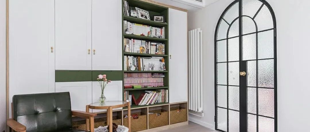 阅读区、三分离卫浴...三代同堂住进61㎡复古森系宅！