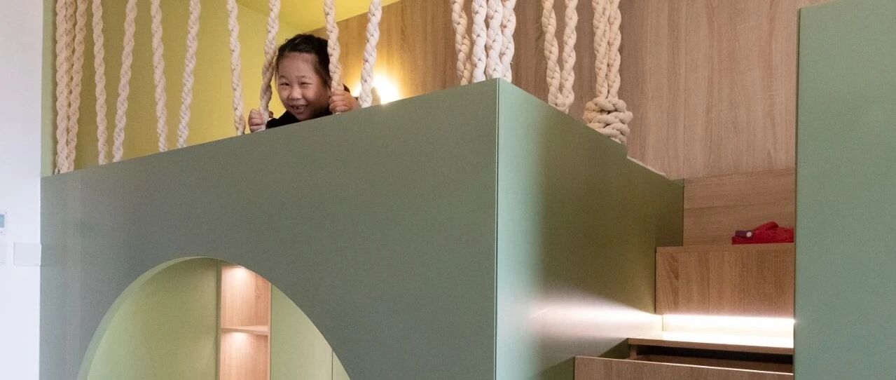 81.5㎡住一家四口，为孩子们打造一片“绿野仙踪”，有趣又实用！