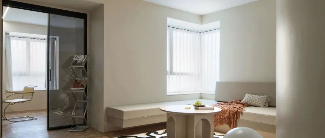 105㎡轻法式一人居，三室改两室，她的卧室就占整个家的三分之一！