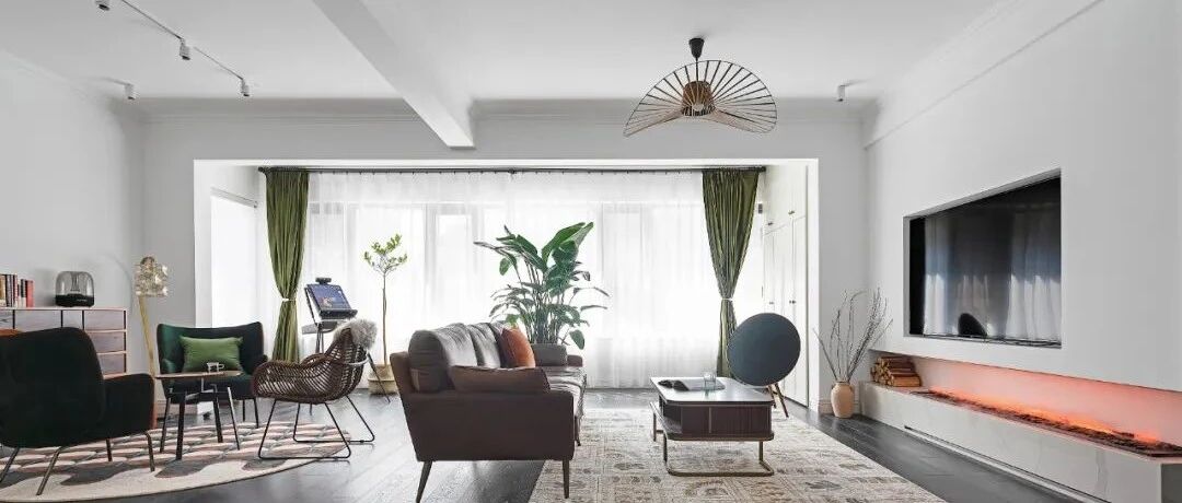 140㎡轻复古格调，软装搭配演绎慢享生活！