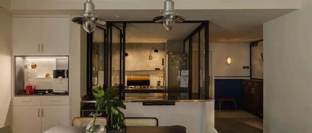 套四变套二，隐形门成动线转换关键点，这个家很酷很任性！