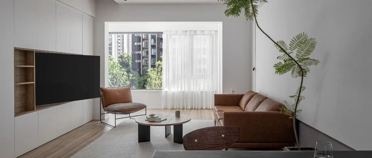 105㎡简约风，趣味互动设计，打破空间隔绝的孤独感！