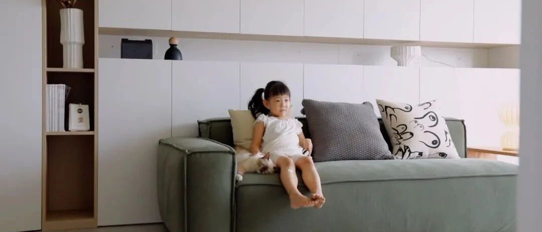108㎡“理科”夫妻的家：超强收纳+儿童玩乐区，简约有格调！