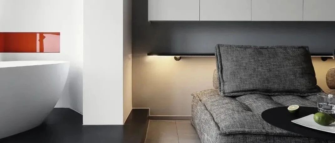 88㎡二人居，浴缸放阳台、悬吊式餐桌、衣帽间...他家高级感十足！