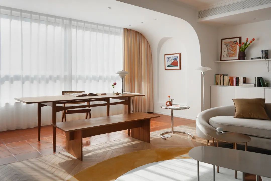 180㎡兩居室，LDK一體化，溫暖中性色+極簡設計，裝出大宅氣度！ 家居 第26張