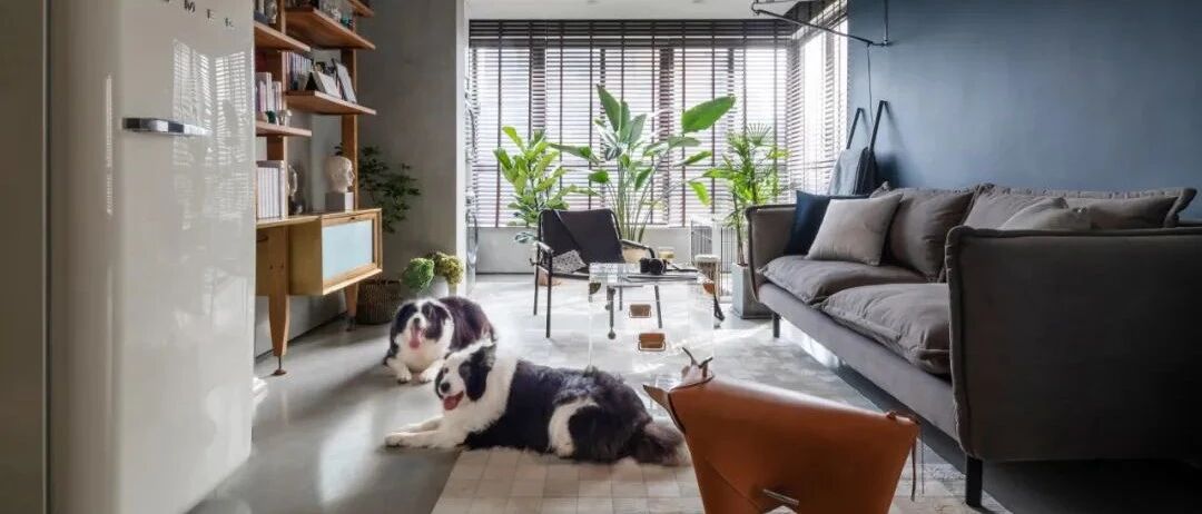 88㎡小三居，磐多魔+水泥漆，她家的“毛坯房”太酷了！