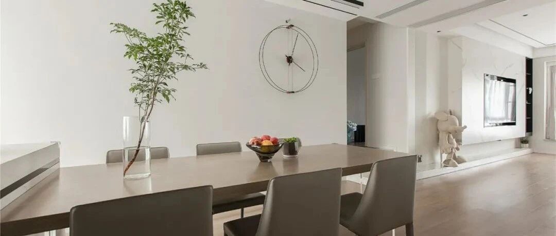 177㎡现代简约之家，中西厨+岛台，质感十足！