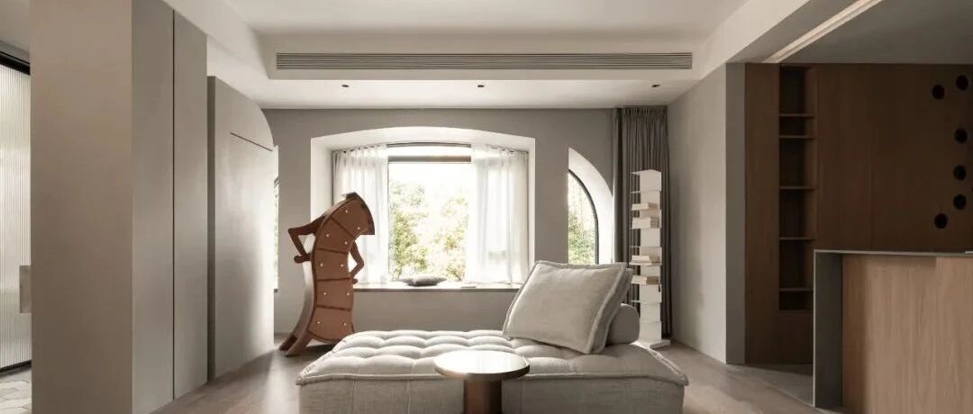 客餐厅、厨房、书房开放式设计，自由游走、随心而动的90​㎡一人居！