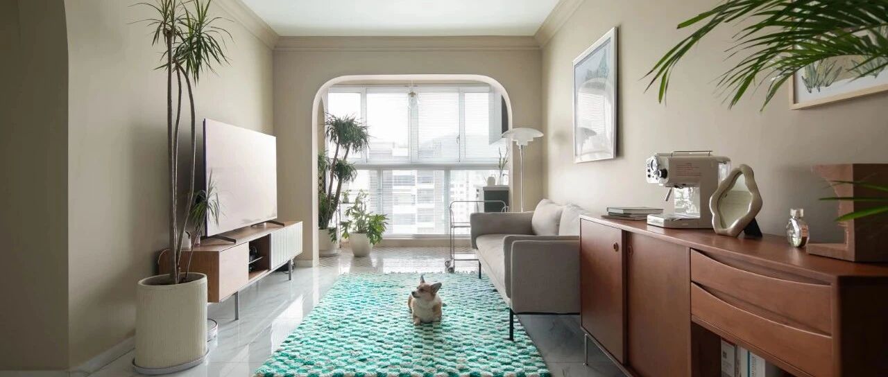 84㎡精装房改造，拒绝土味，营造度假风！