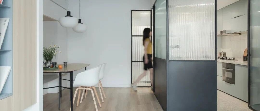 110㎡一家人住，雾绿波纹板+超多收纳，有娃家庭也能清爽又整洁。