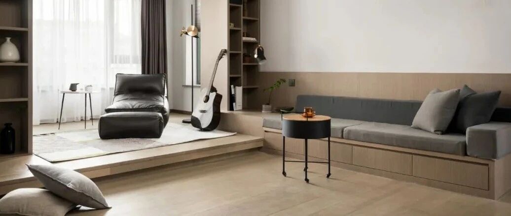 96㎡小三居，双动线、沙发变坐榻、充足收纳...打造「化繁为简」​的家！