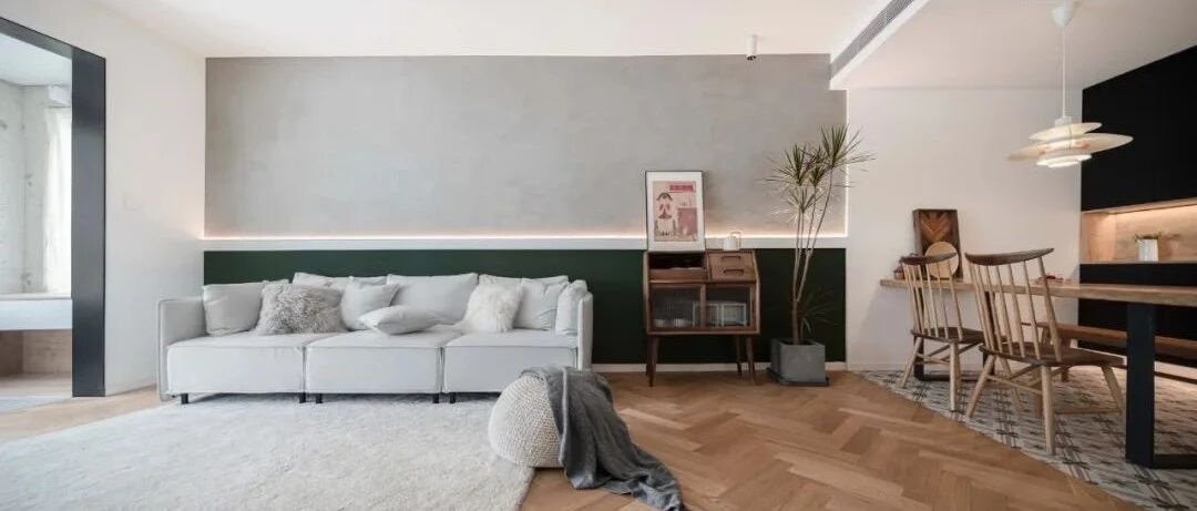 90㎡年轻夫妻的家，半开放式厨房、衣帽间、地台床...太让人羡慕了！