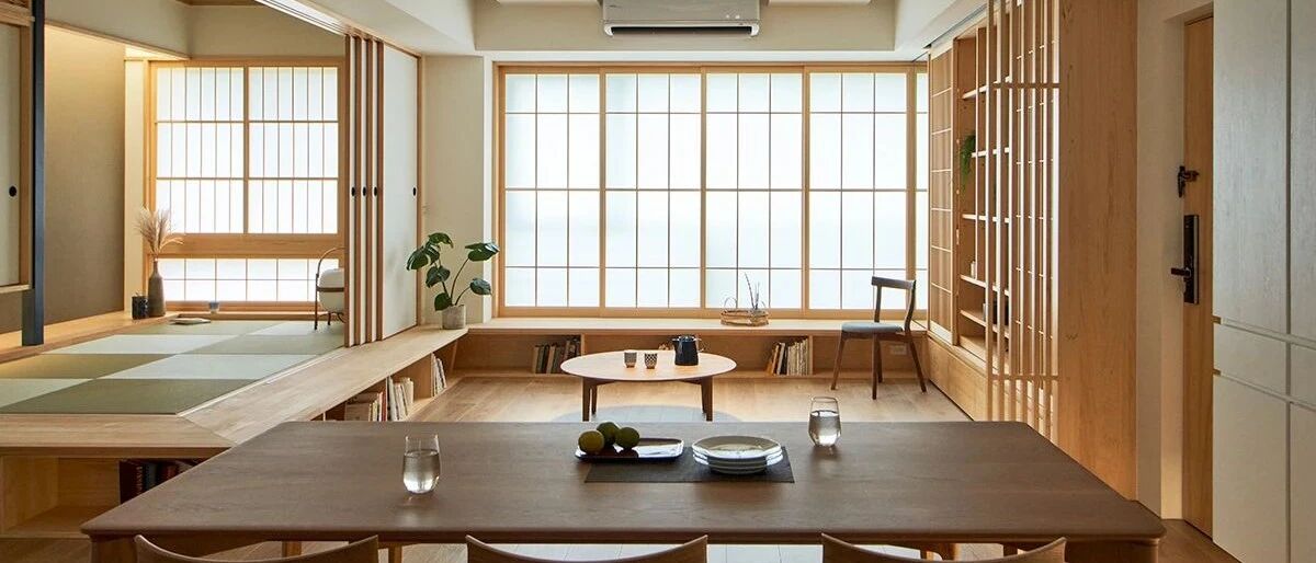 108㎡日式和风，障子门+榻榻米，打造“书香”亲子宅！